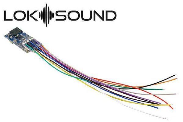 ES58813: LokSound 5 Micro DCC/MM/SX/M4 (H0, TT en N) - met aansluitdraden - zonder geluid
