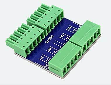 ES51809: Switch Pilot adapter voor seinen met common kathode  - 2 stuks (8 outputs)