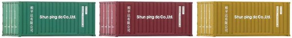 FL910220: N - 3-delig set 20ft Containers (IV-VI)