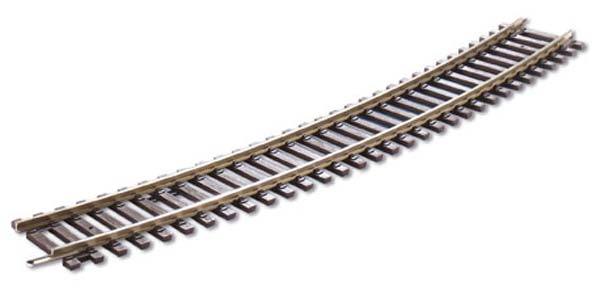 PECST-235: H0 - Code 100 - Gebogen rail R4 - R=571,5mm - 22,5°