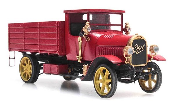 AR387405: Kant en klaar: Opel 4 t vrachtwagen, 1914 - 1:87