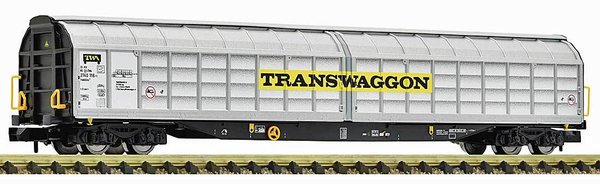 FL838309: N - 4-assige Schuifwandwagen Habbiins,  Transwaggon, SBB (VI)