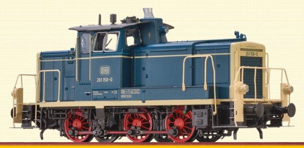 BR42404:  H0 - Diesellocomotief BR 261 158-0, analoog, gelijkstroom, DB (IV)