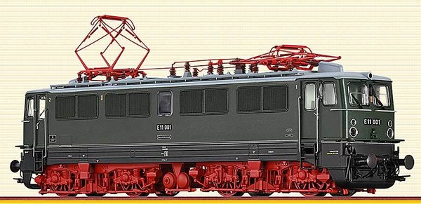 BR70008: H0 - Elektrische locomotief E11, analoog, gelijkstroom, DR (III)