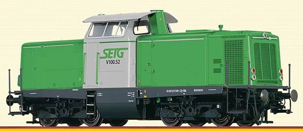 BR70054:  H0 - Diesellocomotief V100, digitaal met geluid, 2-rail(gelijkstroom), STEG...