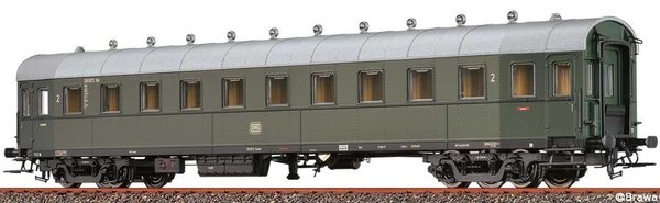 BR45320:  H0 - 4-assig Personenrijtuig 2e klas, DB (III)
