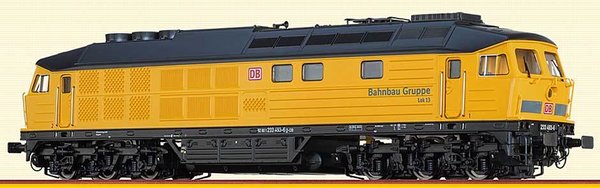 BR61042: Noviteit: N - Diesellocomotief BR 233,analoog, gelijkstroom, DB Bahnbau (VI) *IV-2022*
