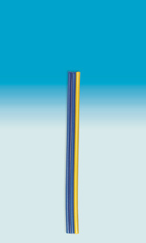 BR3172: 3-aderig draad - 0,14 qmm, Märklin blauw-blauw-geel - 5 meter (OP=OP)