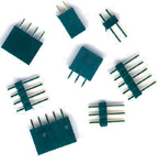 TE85-11103-10: 3-polige (pin)connector - tussenruimte 2,54 mm - 10 stuks