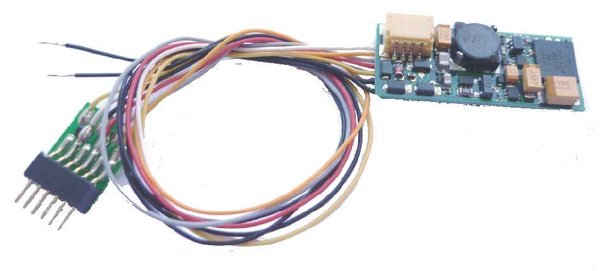 UH33210: Intellisound mini-geluidsdecoder versie 4 met 6-polige stekker en micro SUSI-interface