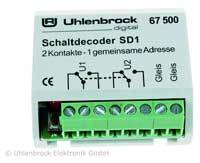 UH67500: Schakeldecoder - SD1 -