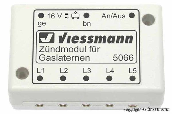 VI5066: Ontsteekmodule voor gaslantaarns