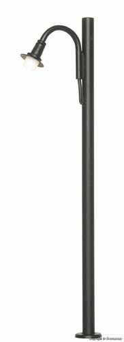 VI6060: H0 - Lantaarn op houten mast - H=103 mm