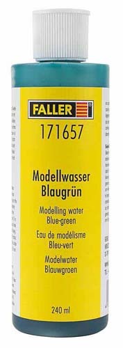 FA171657: Modelwater, blauwgroen