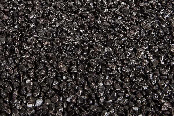 FA170301: Strooimateriaal - kolen (zwart) - 650 gram
