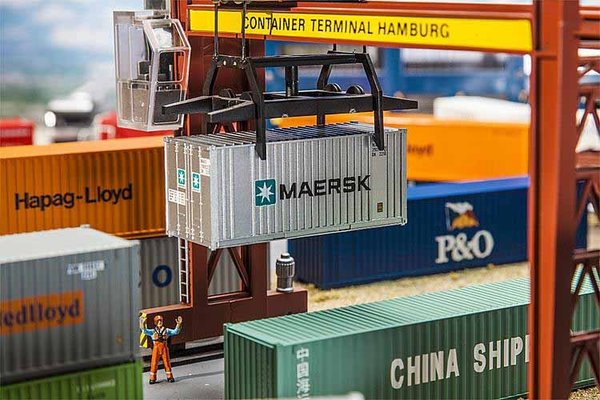 FA180820: H0 - 20ft Container MAERSK (69,5 x 28 x 30 mm) (V)