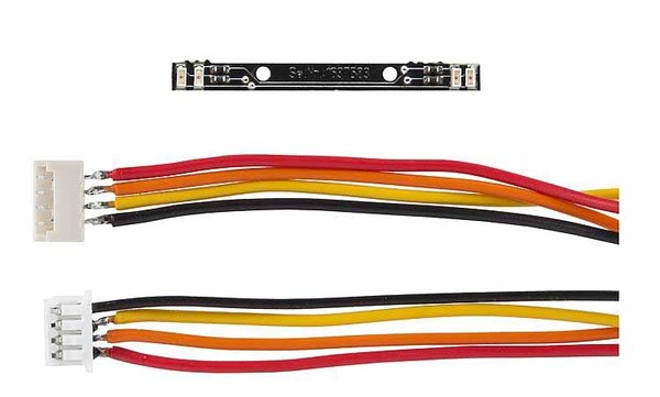 FA163758: H0 - FCS: Digitale LED strip voor aanhanger, inclusief kabelset met stekkers