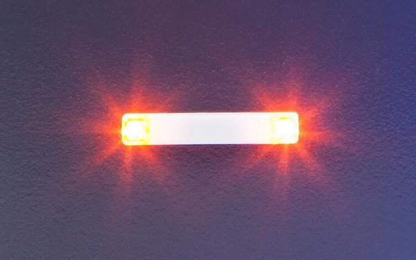 FA163764: H0 - FCS: Knipperlicht elektronica, L=20,2 mm - oranje (voor vrachtwagen)