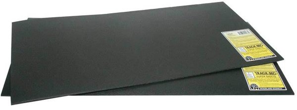 WSCWL-ST1478: N - Railbedding donkergrijs - plaat (60,9 x 30,4 cm x 3 mm) - 6 stuks