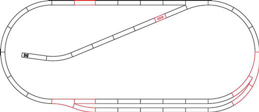 RO61102: H0 - GeoLine Railsset C