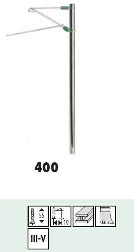 SF400: N - Beton bovenleidingmast - H=55 mm, DB - 1 stuks
