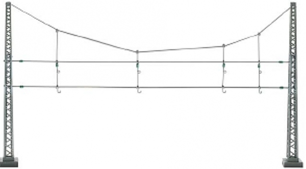 SF467: TT - Dwarsverbinding - met torenmasten - bouwpakket - 1 stuks