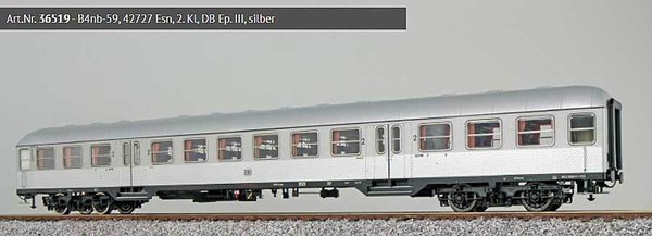 ES36519: Noviteit: H0 - 4-assig Personenrijtuig B4nb-59, 42727 Esn 2e klas, DB (III)