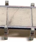 AR14103: Bouwpakket: Betonnen steiger (170 x 22 x 10 mm) - 1:160