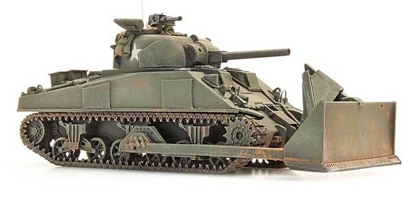 AR387116: Kant en Klaar: US/UK Sherman M4 Dozer - 1:87