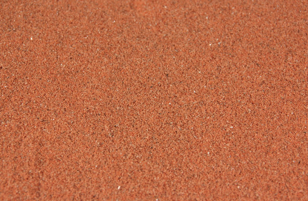 HKI33101: Steenballast fijn (korrel 0,1-0,6 mm), roodbruin - 200 gram