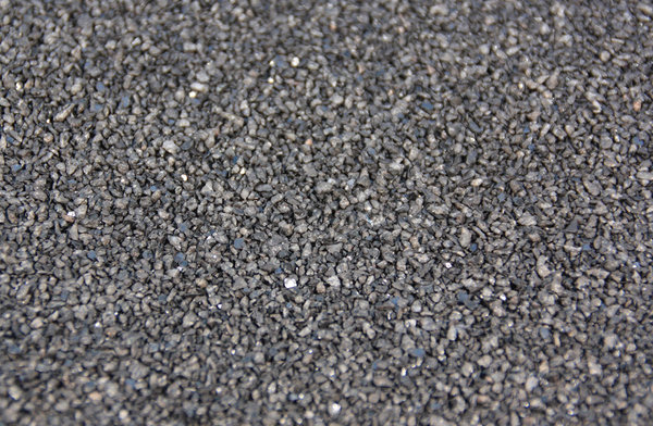 HKI33124: Steenballast grof (korrel 1,0-2,0 mm), zwart - 200 gram