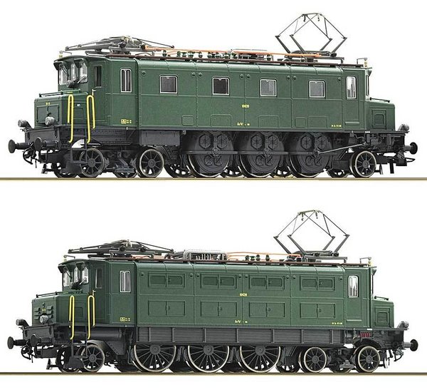 RO70088: H0 - Elektrische locomotief AE 3/6, digitaal met geluid, 2-rail(gelijkstroom), SBB (V)