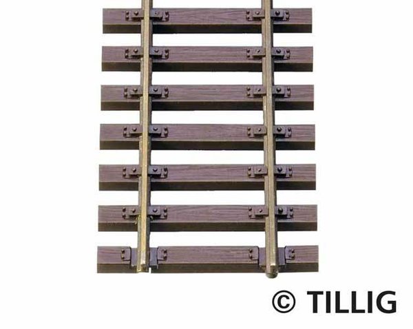TI85125-10: H0 Elite - code 83: Flexrail met houten bielzen - L=890 mm - 10 stuks