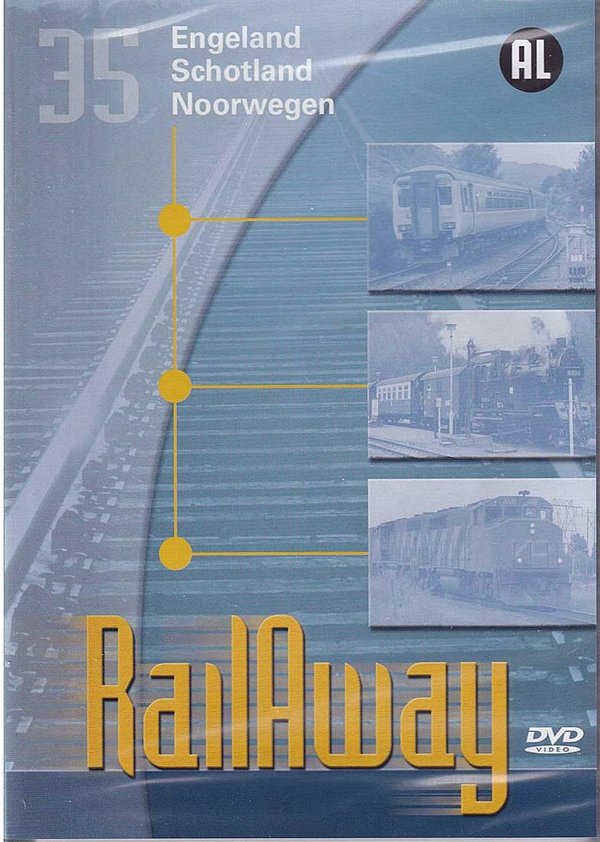 AW7934: Rail Away 35 - Engeland en Schotland en Noorwegen