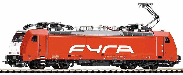 PK21626:  Expert ~ Elektrische locomotief BR 186 Fyra, digitaal met geluid, 3-rail(wisselst