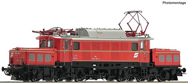 RO7500009: Noviteit: H0 - Elektrische locomotief rH 1020 001-2, analoog, gelijkstroom, ÖBB (IV)