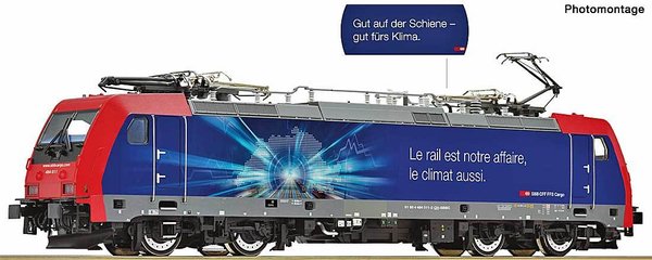 RO78650: Noviteit: H0 ~ Elektrische locomotief Re 484 011-2, digitaal met geluid, 3-rail(wisselstroo