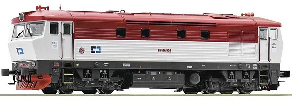 RO70926:  H0 - Diesellocomotief 751 176-9, analoog, gelijkstroom, CD (VI)