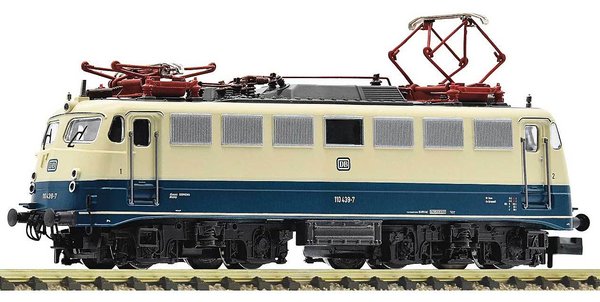 FL733881: Noviteit: N - Elektrische locomotief 110 439-7, digitaal met geluid, 2-rail(gelijkstroom),