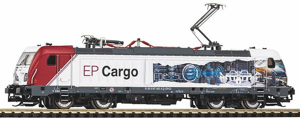 PK47800:  TT - Elektrische locomotief BR 187, analoog, gelijkstroom, EP Cargo (VI)