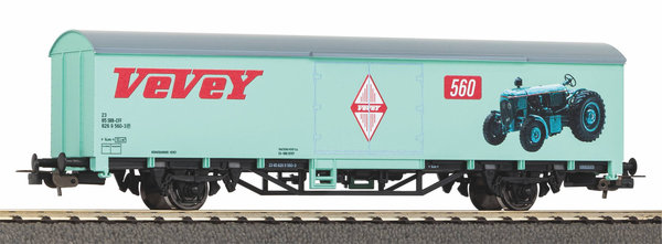 PK54306: Noviteit: Hobby - 2-assige Gesloten goederenwagen "Vevey", SBB (III)