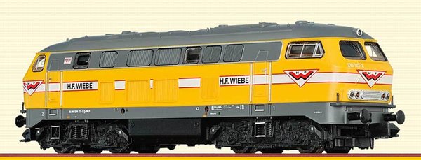 BR41188: H0 - Diesellocomotief 216 012-5, digitaal met geluid, 2-rail(gelijkstroom), Wiebe (VI)