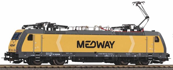 PK21632: Expert ~ Elektrische locomotief BR 186, digitaal met geluid, 3-rail(wisselstroom), Medway (