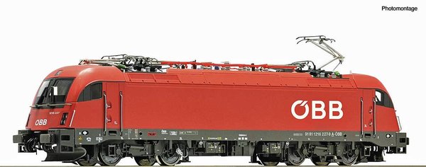 RO7510032: Noviteit: H0 - Elektrische locomotief 1216 227-9, digitaal met geluid, 2-rail