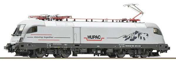RO7500070:  H0 - Elektrische locomotief  ES 64 U2-100, analoog, gelijkstroom, HUPAC (VI)