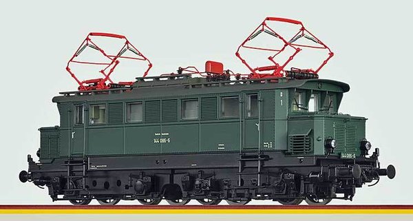 BR43453: Noviteit: H0 ~ Elektrische locomotief  144 086-6 / BD München, digitaal met geluid, 3-rail